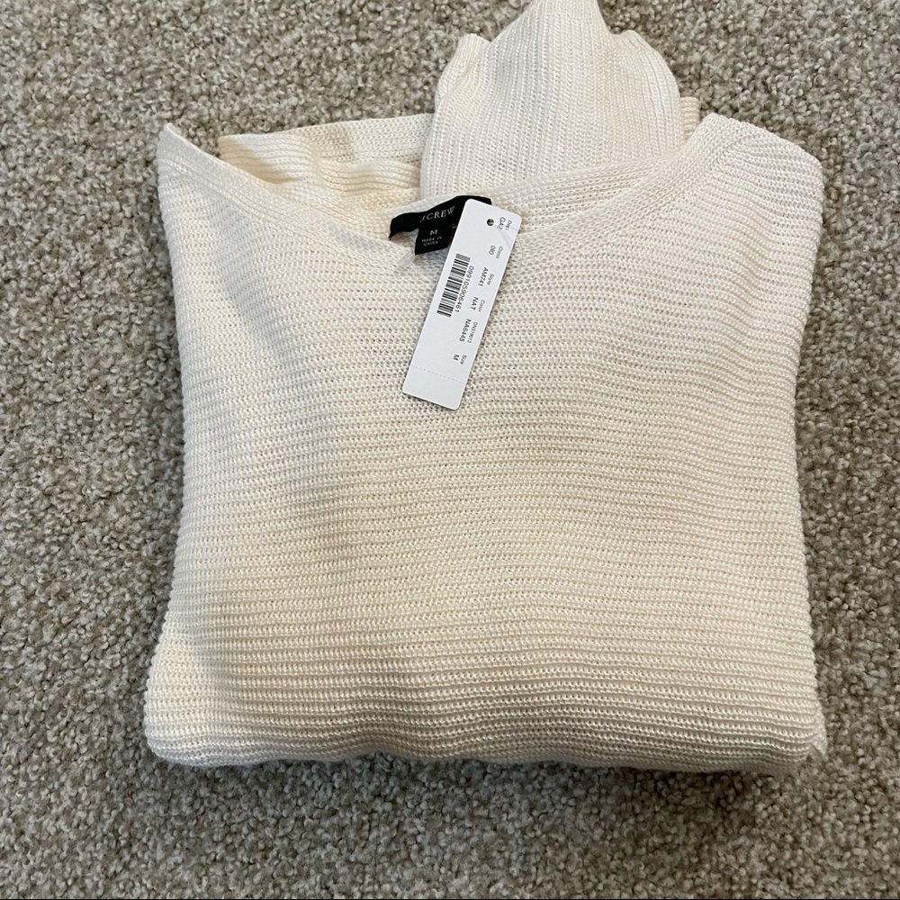 Jcrew - Linen boatneck sweater